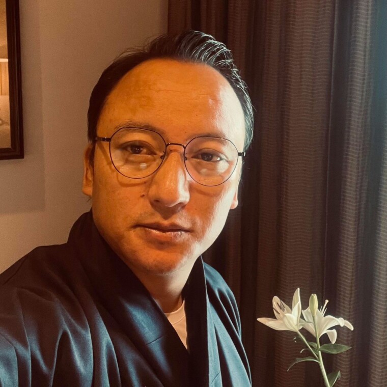 Former Finance minister of Bhutan, Lyonpo Namgay Tshering